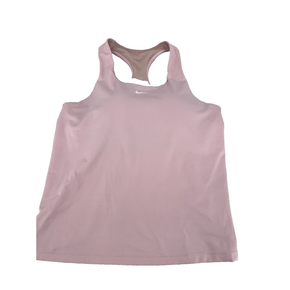 Nike Swoosh Medium Support Dri-fit Sports Bra Tank Top. Pink. Size XXL